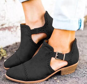Shoes - Girl Fashion Ankle Strap Short Boot