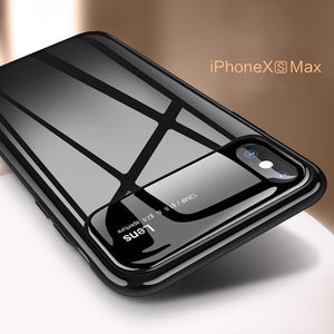 Phone Accessories - Anti-fall Tempered Glass Case For iPhone
