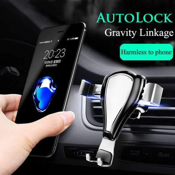 Gravity Car Phone Holder For iPhone & Samsung