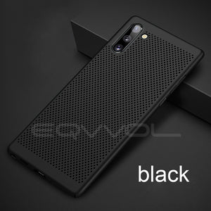 Case & Strap - Luxury Ultra Slim Grid Heat Dissipate Shockproof Phone Case For Samsung S8 S9 Plus Note 8 9 s10 plus