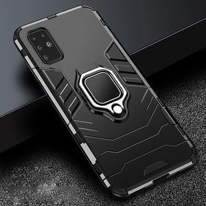 Luxury Armor Shockproof Ring Bracket Case For Samsung S20/Plus/A20S
