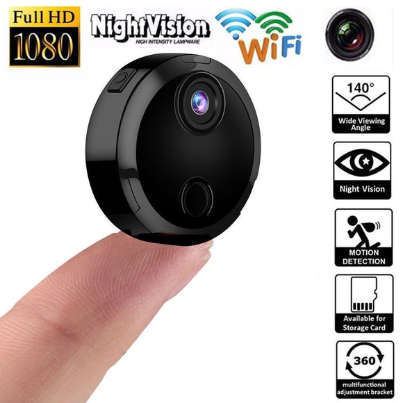 HD 1080P 12 IR Night Vision Smart Wifi Mini Camera
