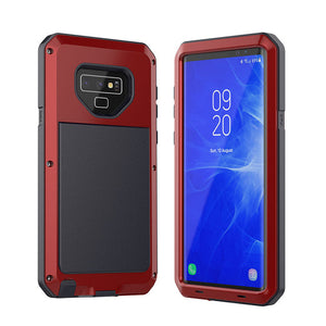 Luxury Doom Armor Dirt Shock Waterproof Metal Aluminum Phone Case for Note 9 S8 S8plus S9 S9Plus Note 8