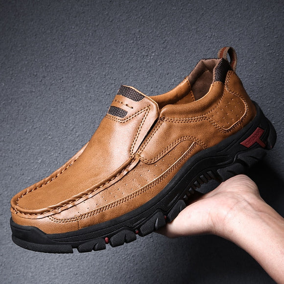 High Quality Microfiber Leather Mens Casual Shoes