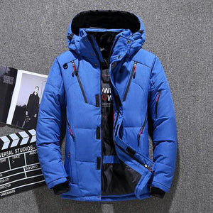 Men's Warm Hooded Thick Puffer Jacket
