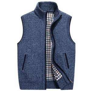 Men's Wool Sweater Vest(BUY 2 GOT 10% OFF, 3 GOT 15% OFF）
