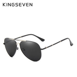 Sunglasses - 2019 Trend Aluminum Magnesium Men's Polarized Pilot Sunglasses