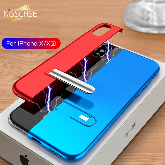Adsorption Cool Metal Magnet Cover For iPhone 6 6s 7 8 Plus X XR XS Max