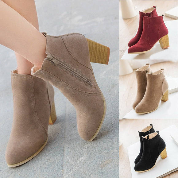 Shoes - 2018 Spring Autumn Ankle Women Boots