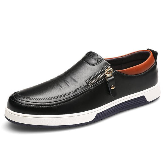 Kaaum Classic Business Gentleman Leather Oxford Flats