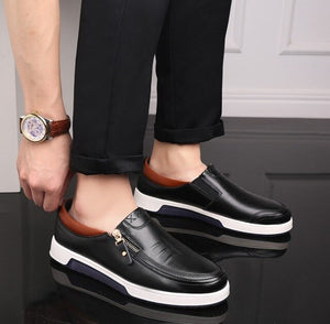 Large Size Pu Leather Men Casual Shoe
