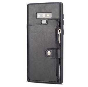 Zipper Wallet Leather Flip Case For Samsung(Buy 2 Get 10% OFF, 3 Get 15% OFF)
