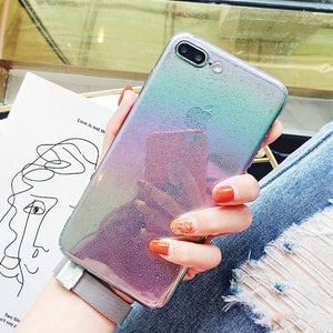 Phone Case - 360° Clear PC Bumper Cute Bling Cases for iPhone X Xs Max XR