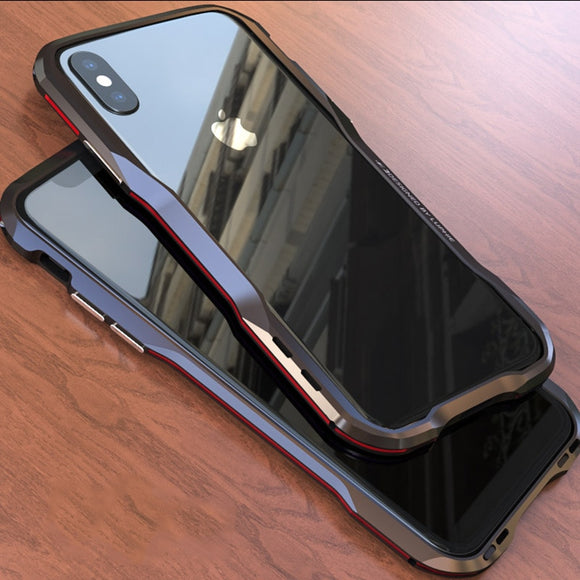 Phone Accessories - Fashion Aluminum Metal Bumper For Apple iPhone X 8 7 Plus