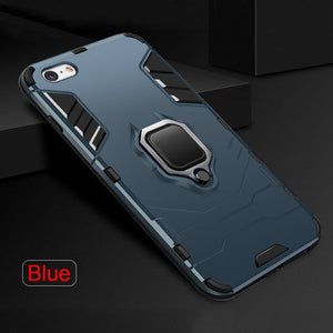 Phone Accessories - Heavy Duty Anti-knock Armor Phone Case for iPhone X XR XS Max With Holder (Buy 2, Second one 20% OFF)