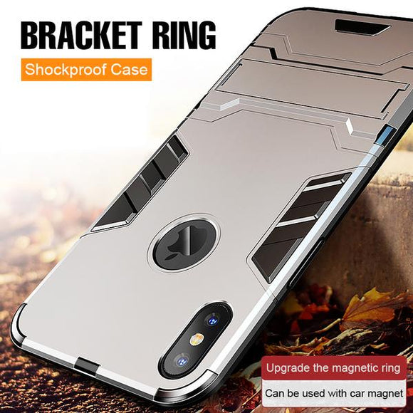 New Heavy Duty Anti-knock Hard Shockproof Phone Case For iPhone X/XS/XSMax