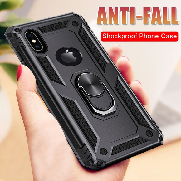 Luxury Armor Soft Shockproof Case On The For IPhone XR XS Max X
