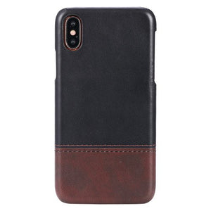Phone Case - Luxury Color Matching Leather Protective Phone Case For iPhone XS/XR/XS MAX 8/7 Plus