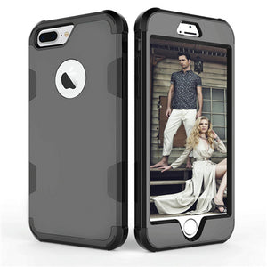 Phone Accessories - Luxury Shockproof 360 Full Protect Cover Hybrid Phone Case For iPhone