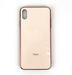 Phone Case - Luxury Electroplating Tempered Glass Shockproof Phone Case For iPhone XS/XR/XS Max 8/7 Plus