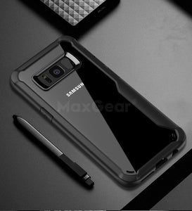 Transparent Shockproof Armor Case for Samsung Galaxy S9 S8 Plus Note9