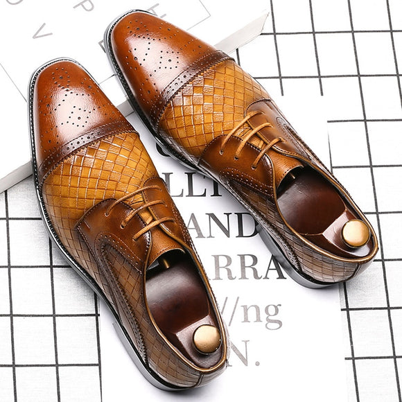 Shoes - Newest Men's Brogue Formal Oxford Shoes