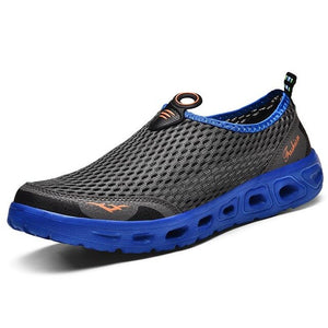 Men Sandals Air Mesh Lightweight Breathable Water Slip-on Shoes