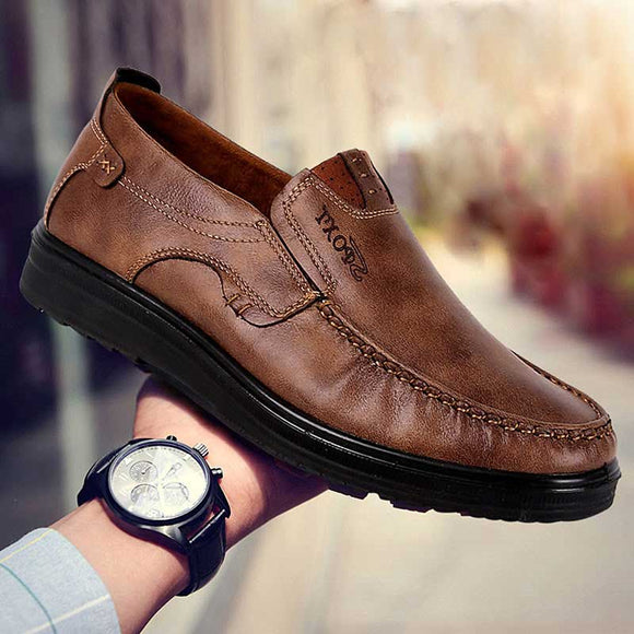 Kaaum Casual Business Soft Leather Loafers
