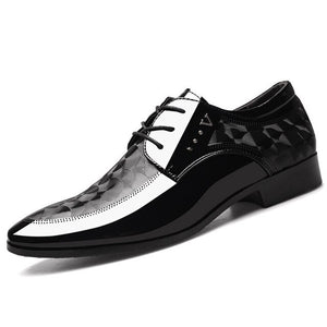 Kaaum New Arrival Fashion Men Leather Business Dress Shoes