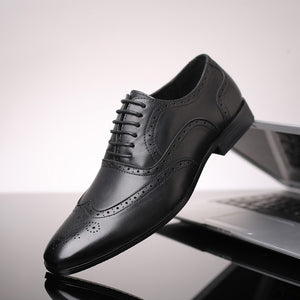 Shoes - 2019 Men Big Size Oxfords Leather Shoes