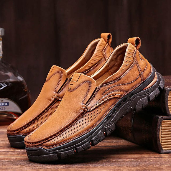 Shoes - Spring Autumn Men's Genuine Leather Fashion Shoes