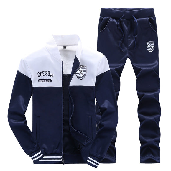 Men's Clothing- Kaaum New Spring Autum Sport Tracksuits