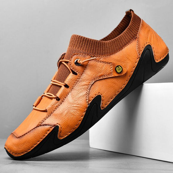 Casual Leather Handmade Men Shoes