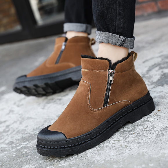 Shoes - Fashion Plush Keep Warm Men Boots
