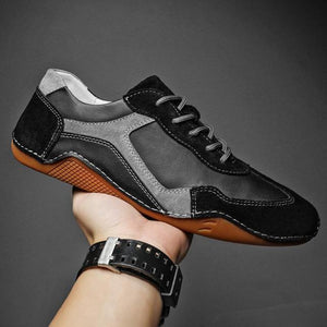 Men Sneakers Breathable Mesh Flat Shoes