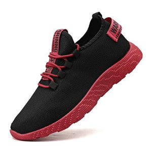 Men's Vulcanize Casual Mesh Lace Up Sneakers