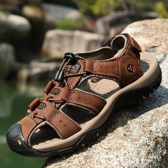 Hollow Out Men Beach Sandals(Buy 2 Get Extra 5% Off; Buy 3 Get Extra 10% Off)
