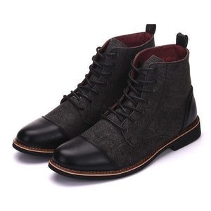 Shoes - Men Winter Gladiator Oxfords Boots