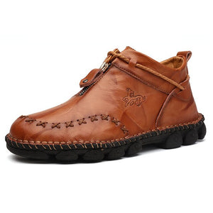 Men's Fashion Cow Split Leather Outdoor Boots(Buy 2 Get 5% OFF, 3 Get 10% OFF, 4 Get 20% OFF)