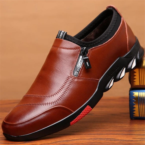Men Leather Business Casual Shoes