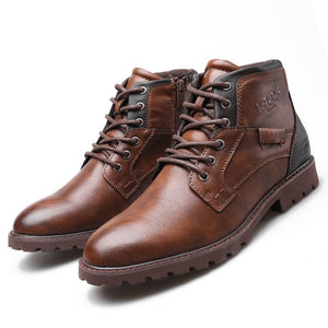 Shoes - Autumn Winter Men's Vintage Ankle Boots（Buy 2 Get 10% off, 3 Get 20% off Now)