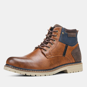 Kaaum Brand High Quality Men’s Retro Genuine Leather Boots（Buy More Get Extra Discount）