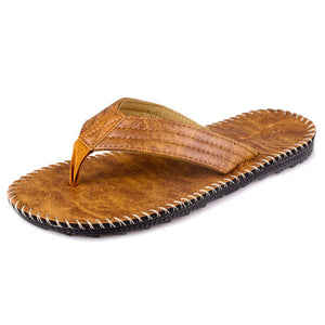 Men's Flip-flops Summer Leather Sandals