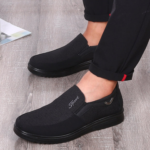 Men's Shoes - 2019 Comfortable Canvas Casual Basic Solid Shoes
