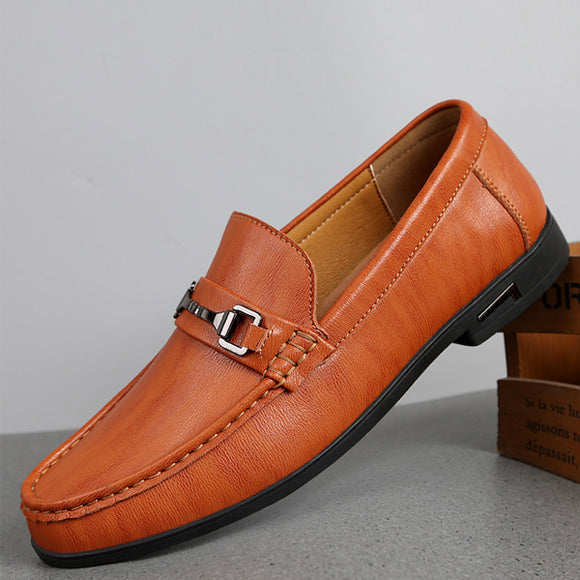 Genuine Leather Casual Loafers