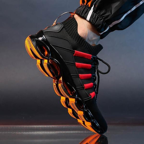 Kaaum Fashion Men's Breathable Blade Jogging Sneaker(BUY 2 GET 10% OFF, BUY3 GET 15% OFF)