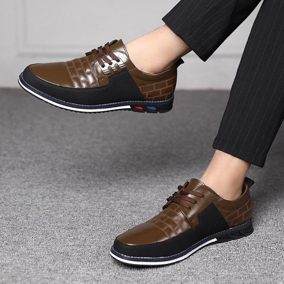 2020 Spring New Leather Men Shoes