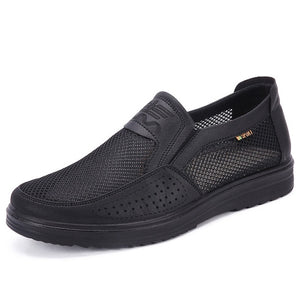 Men's Summer Style Mesh Flats Casual Shoes