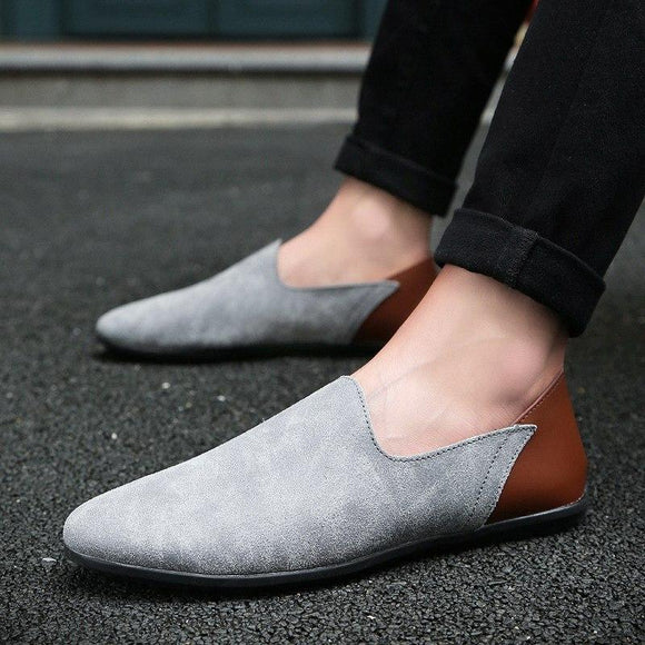 Kaaum Comfortable Soft Suede Men Loafers