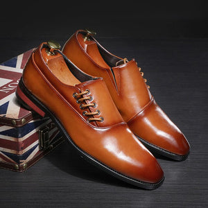 Classic Leather Men'S Suits Shoes